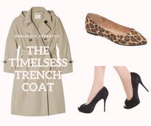 Load image into Gallery viewer, Timeless Trench Coat