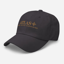 Load image into Gallery viewer, Atlas Gold Embroidered Baseball Hat