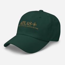 Load image into Gallery viewer, Atlas Gold Embroidered Baseball Hat