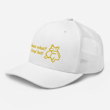 Load image into Gallery viewer, Guess What Corgi Butt Vented Trucker Embroidered Baseball Hat