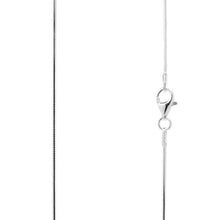 Load image into Gallery viewer, 1mm Sterling Silver .925 Snake Necklace in 16", 18" and 20"
