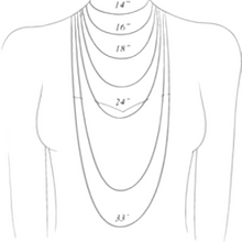 Load image into Gallery viewer, 1mm Sterling Silver .925 Snake Necklace in 16", 18" and 20"
