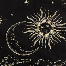 Load image into Gallery viewer, Moon &amp; Stars Reusable Shopping Tote Bag
