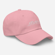 Load image into Gallery viewer, Atlas White Embroidered Baseball Hat
