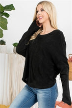 Load image into Gallery viewer, Softest Open Back Sweater Top
